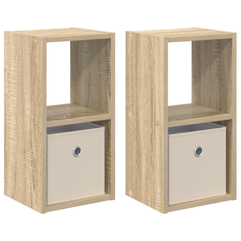 25.5 cm W Bedside Table, Sonoma Oak