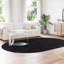 Shaggy Rug High Pile NAVARRA Black Polyester-980338688