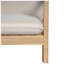 Ensemble de conversation en bois d'acacia avec coussins résistants à l'eau 31,5 po x 27,0 po x 31,25 po Christopher Knight Home