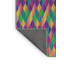 Tapis vert/orange/mauve à motifs-97679921
