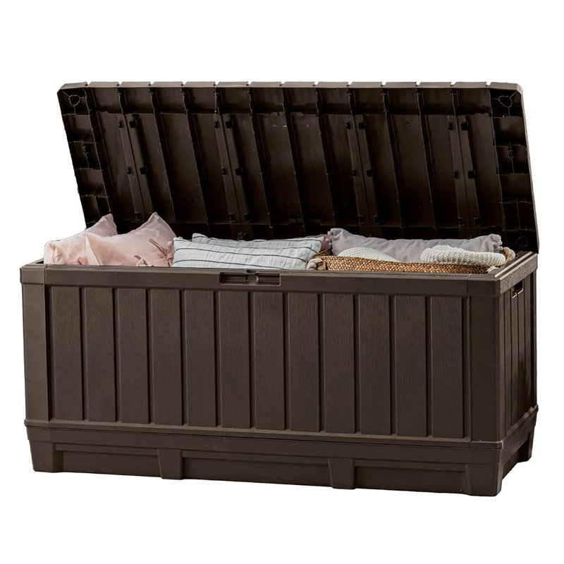 92 Gallon Resin Deck Box, Brown