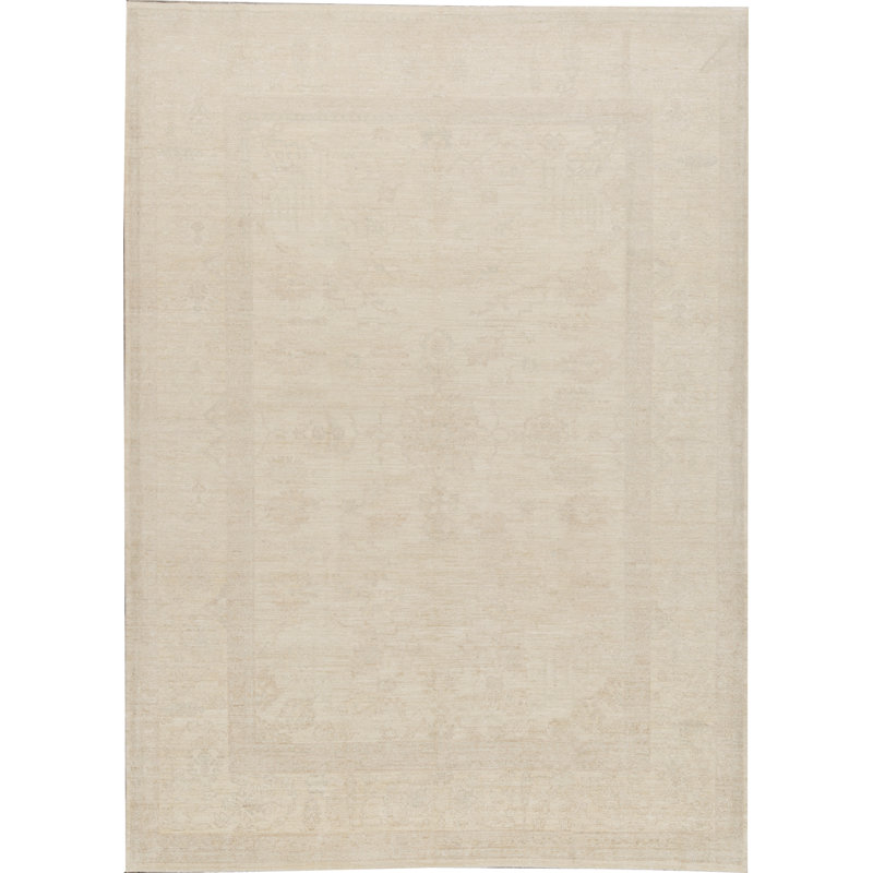 Hand-Knotted High-Quality Gray Area Rug