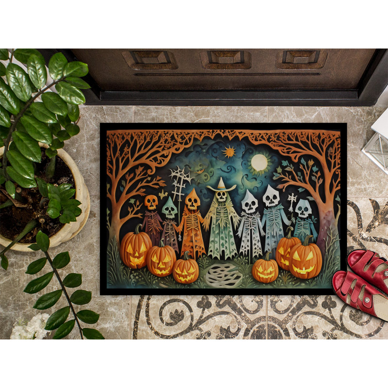 Papel Picado Skeletons Spooky _2264, L 18 po x L 27 po