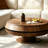 English-style creative round coffee table