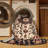 Machine Washable Persian Brown Area Rug-1405346751