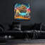 «Steam Punk Ship In Chicago» par Rey Klimt, art mural en verre acrylique-351456433