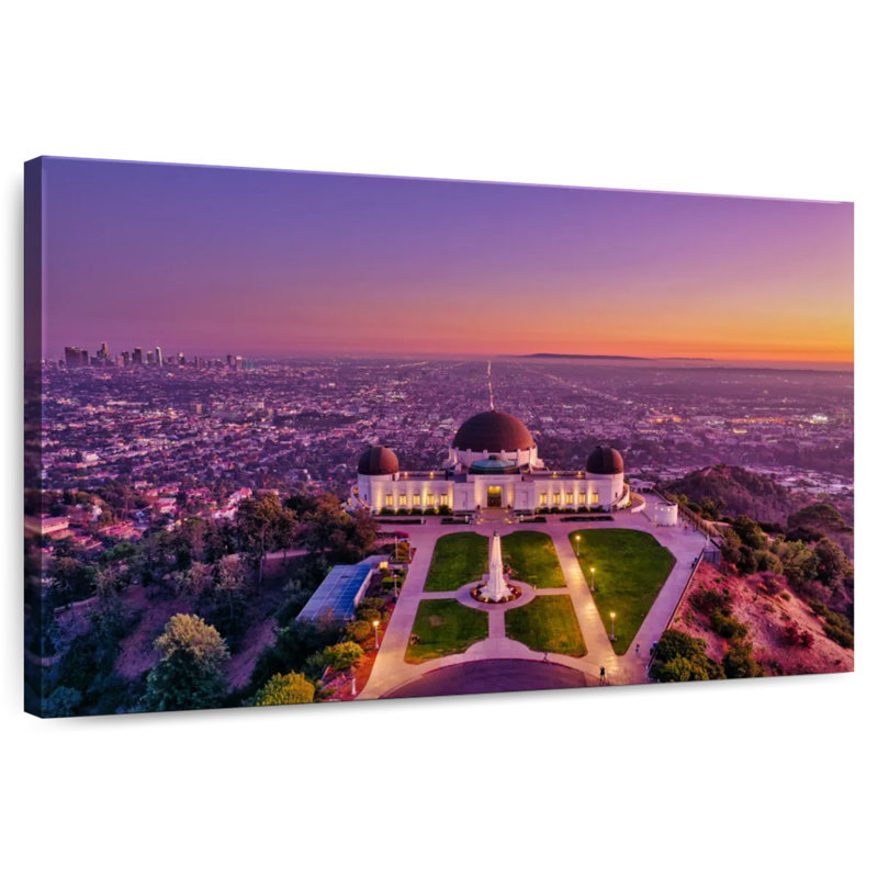 Sireci Griffith Observatory, 32" H x 48" W