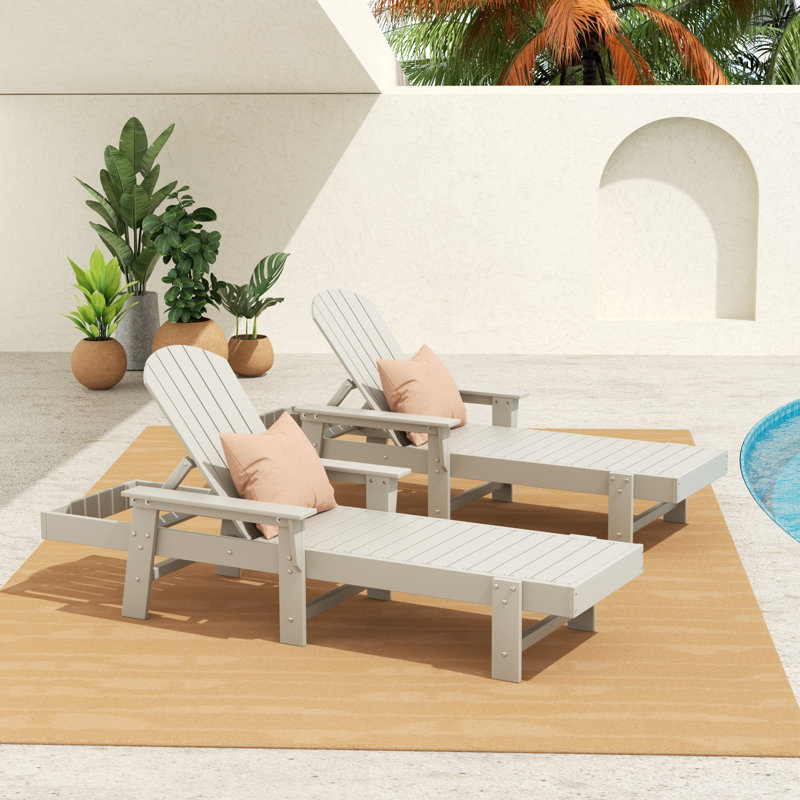 Altura Outdoor Chaise Lounge, Sand