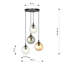 Cadesha 4 - Light Black Cluster Pendant-1215487071