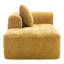 Canapé moderne en chenille, canapé-lit avec tissu froissé amélioré et touche confortable, éponge haute
