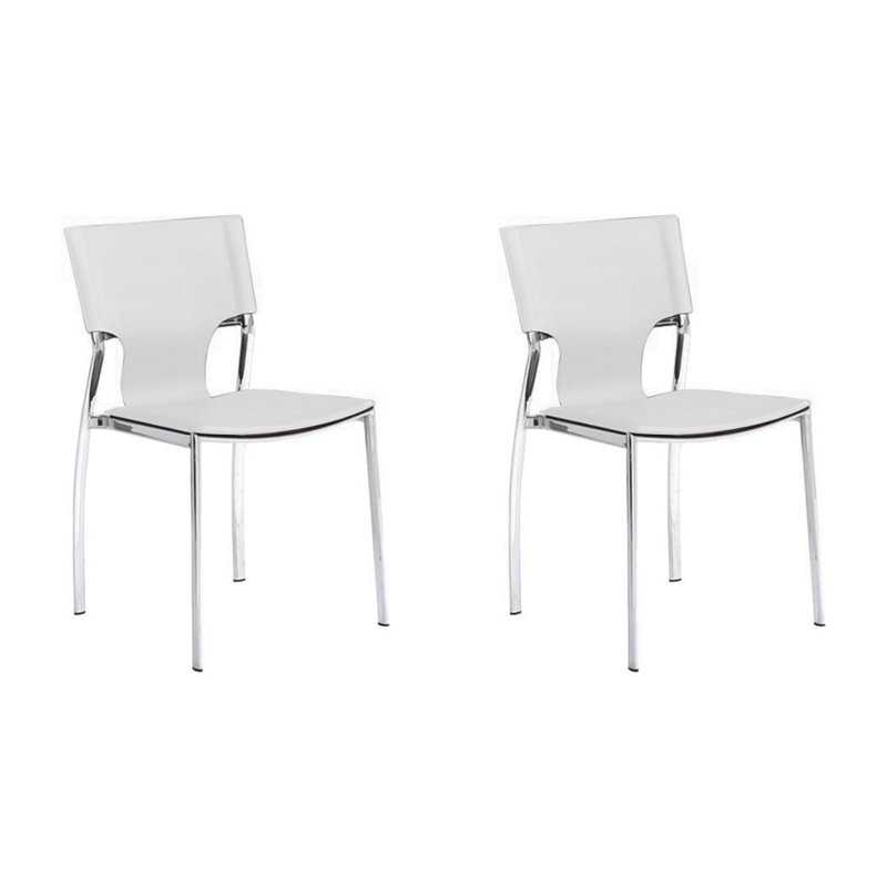 Chaise d'appoint Chippenham, Blanc