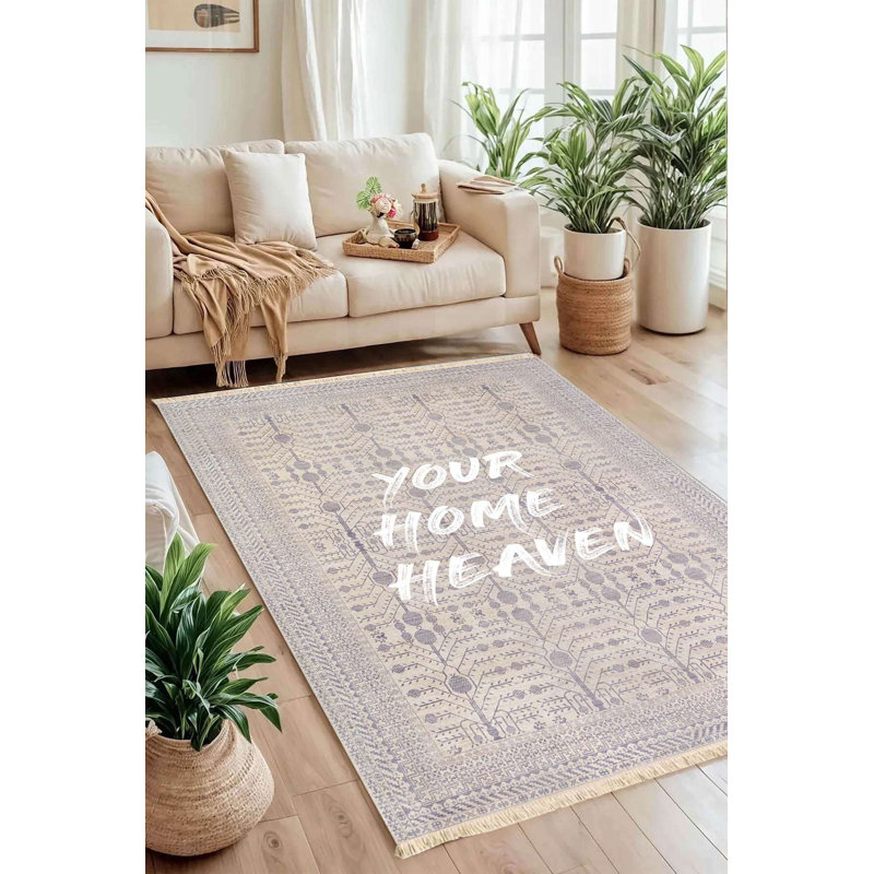 Tapis tissé à la main H Home Heaven