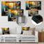 Bathroom Yellow Painting - Bath & Laundry Metal Wall Decor-2128076677
