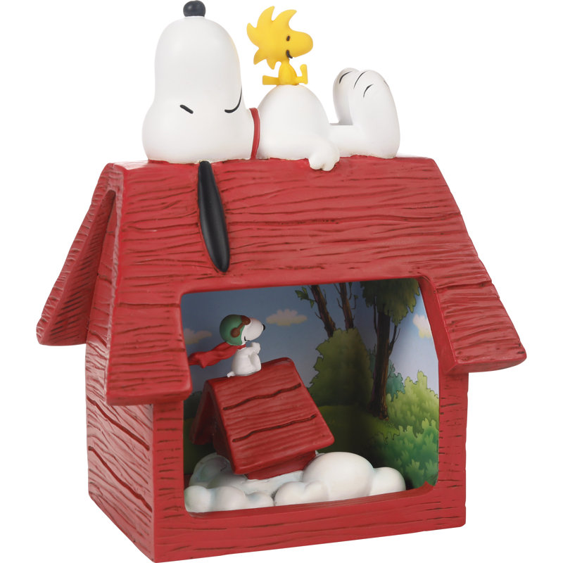 Peanuts This Time I’ve Got You, Red Baron! Shadow Box