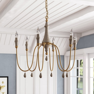 Clay Chandelier - Small