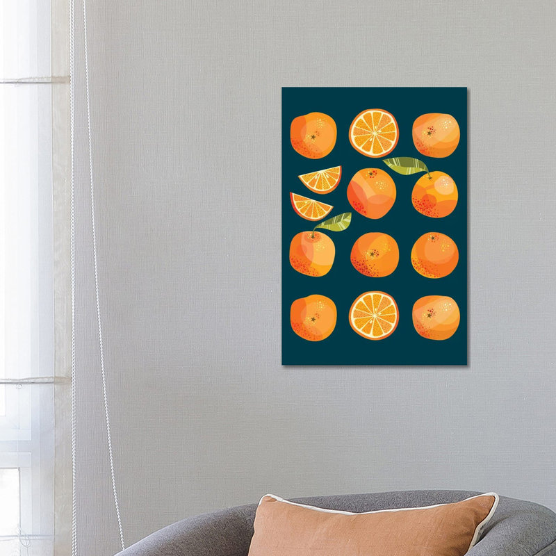 Oranges In The Dark by Nic Squirrell - Wrapped Canvas Gallery-Wrapped Canvas Giclée, 66.04 cm H x 45.72 cm W