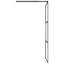 Riordan 1950mm H Framed Walk In Screen with Frosted Glass-1840557346