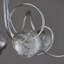 Lacey Glass Semi Flush Mount