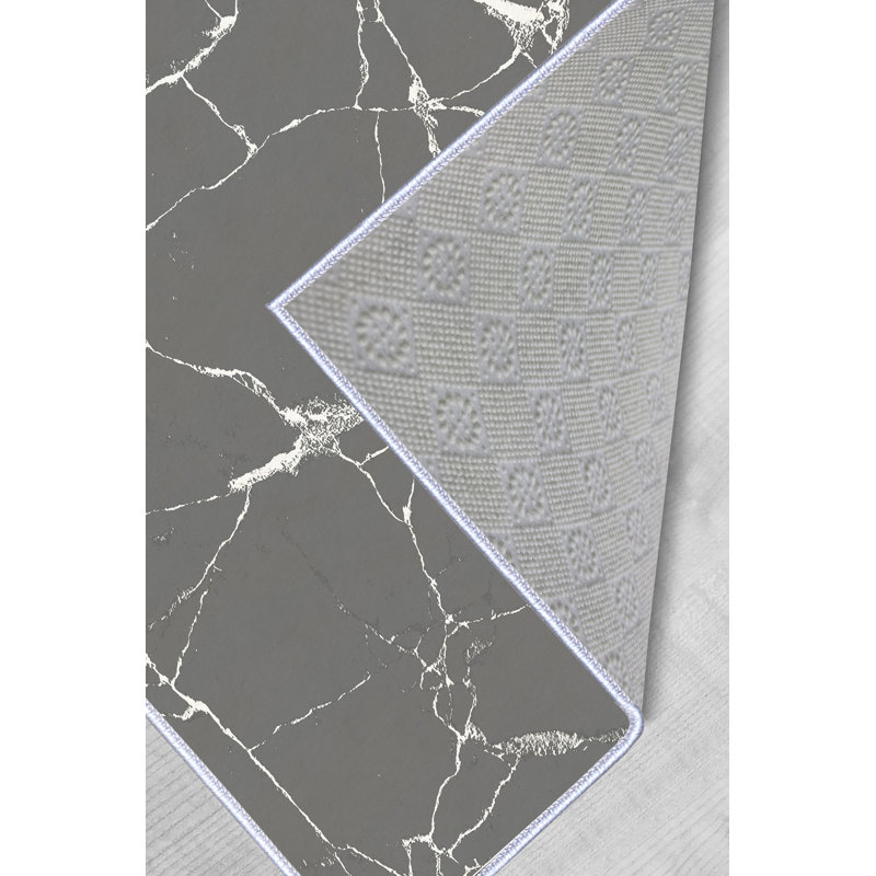 Abstract Indoor Rug, Rectangle 3'11" x 5'11"