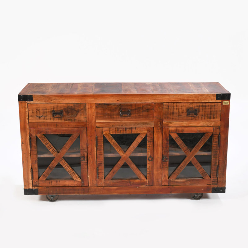 150cm Solid Wood Sideboard