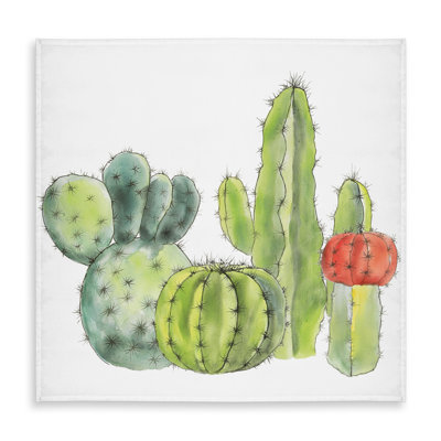 Gathering of Small Cactus Tablecloth | Indoor/Outdoor Decor