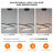 1 - Light Dimmable Unique/Statement LED Pendant-50839459