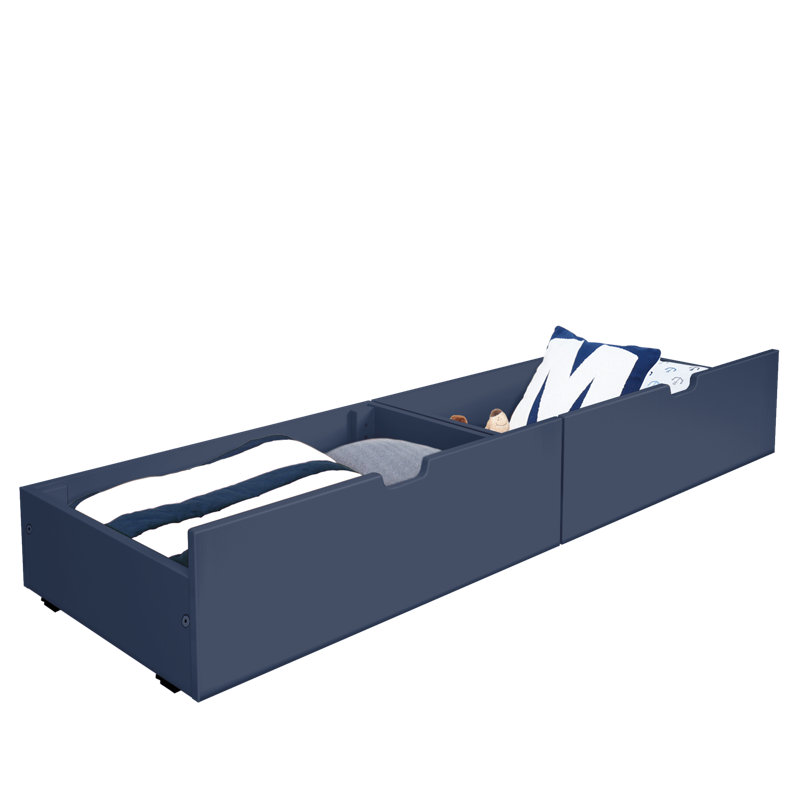 Borg Underbed Storage Drawers, Blue