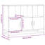Sideboard 100X35x76 Cm Engineered Wood-1194390463