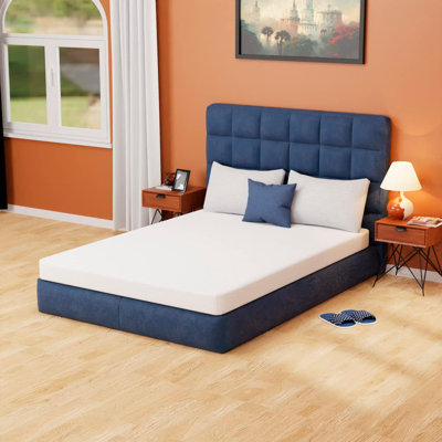 Matelas en mousse viscoélastique pelucheuse 5 po Alwyn Home Orderville
