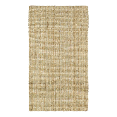 Nessa Rectangle Jute / Sisal Hand Woven Area Rug