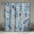 Bleu floral abstrait 1