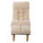 Lazy For Balcony Stargazing - Adjustable Chair With 3D Decompression, 14 Headrests, Metal & Wood Filler, White Main Color Single Reclining 3 Backrests, Built In Spring Seat, Memory Elastic Sponge,