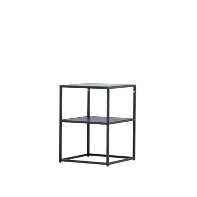 Bleiweiss Glass Top End Table