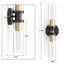 Lampe murale cylindrique 2 têtes Barbell