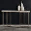 Melange 64.75'' W Stone Console Table