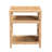 Brandea Wicker/Rattan Nightstand in Brown