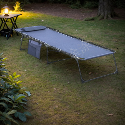Chaise longue d'extérieur, chaise longue de bronzage, chaise longue de piscine pliante pour la plage (ensemble de 1)