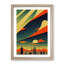 City Skyline Deco No.2 - Framed Print-504271968-504271973