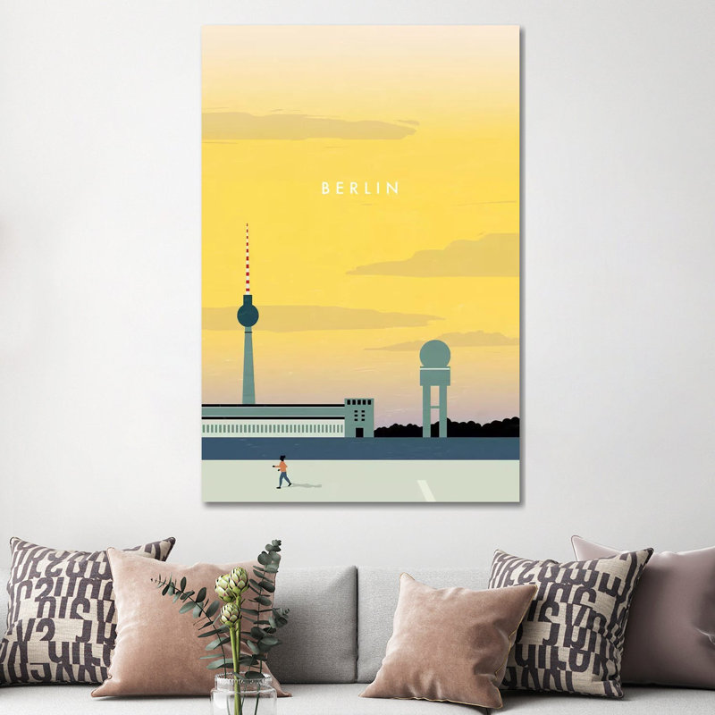 Berlin by Katinka Reinke - Wrapped Canvas Print, 152.5 cm H x 101.5 cm W