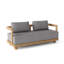 Granada Teak 6 - Person Patio Conversation Set with Sunbrella® Cushions-98271617