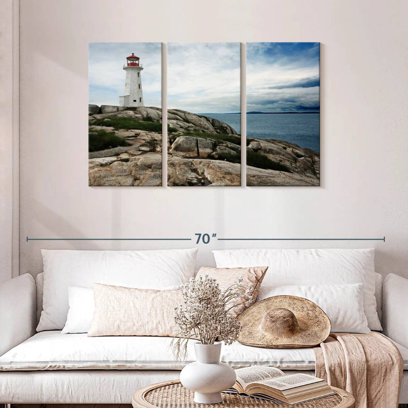 Phare Lilie à Peggy's Cove, H 28 po x l 45 po