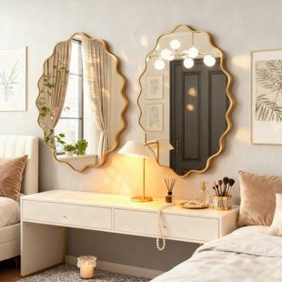 Miroir mural (ensemble de 2)
