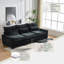 Canapé modulaire en chenille 99 po Kamanda avec repose-pieds et coussins de dossier Kamanda-118568670