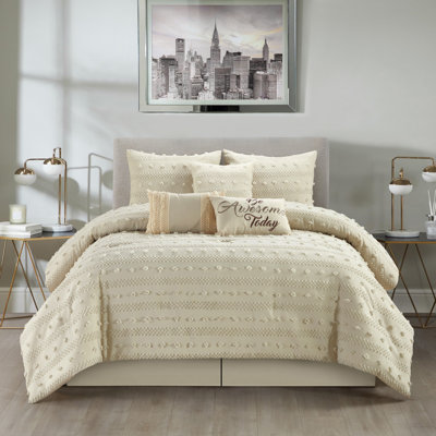Vinevale Taupe Microfiber 2 Piece Comforter Set