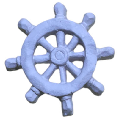 Ships Wheel Figurine