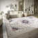 Kollektion 1870 Machine Woven Blue/Cream Indoor Rug