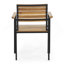 Chaise en bois et métal Laris