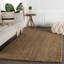 Tapis taupe tissé à la main Vesper Quintana-53507771