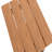 Wood-Grain Imitation Wood Side Table, Simple Yet With A Touch Of Texture. A Small Tabletop For Outdoor Picnics.-2103083528