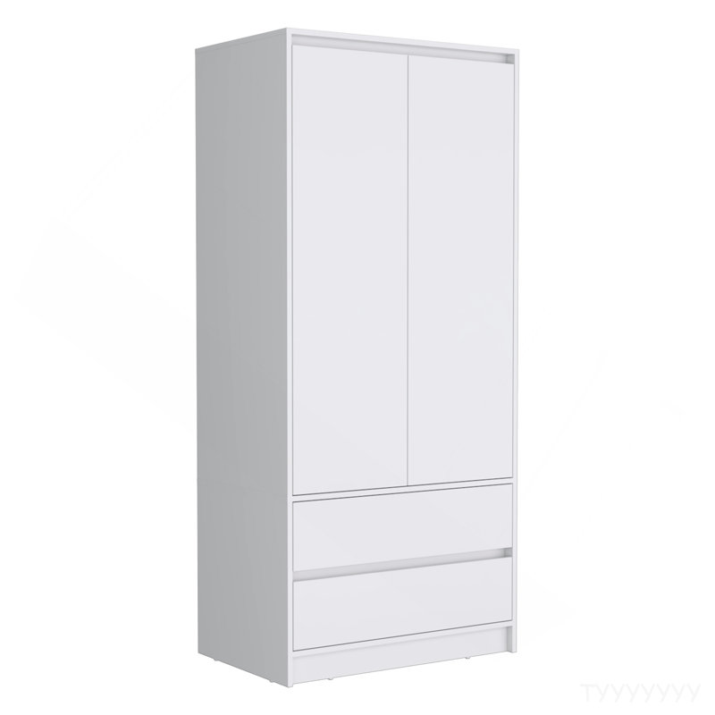 Armoire ferme, chambre à coucher, blanc, Blanc